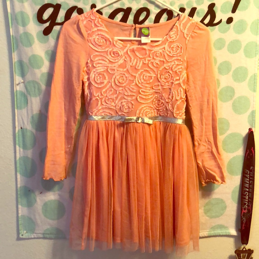 Orange match my doll American girl doll dress